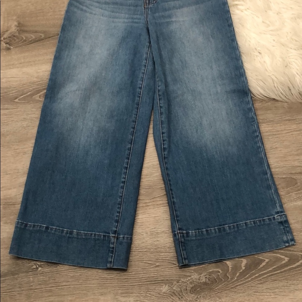 NWT Madewell wide leg crop jeans - Picture 4 of 11
